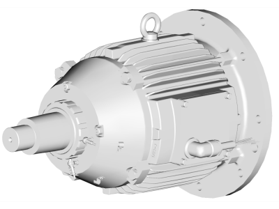 Hochdruck-Radialventilator für externen Frequenzumrichter